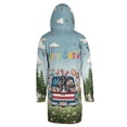 thumbnail image 2 of Happy Easter Great Dane American Flag Truck Bunny Ears All Over Print 3D Hooded Duffle Toggle Coat Danes Dog Lover Gifts - 03001, 2 of 6