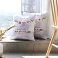 thumbnail image 6 of LALILO Throw Pillow Covers Baby Shower Invitation With Flying Cushion Cover 18" x 18", 2 Pack, 6 of 6