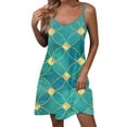 thumbnail image 2 of kytmyeq Women's Casual Sundress Summer Camisole Boho Beach Dress V Neck Tank Dresses Beach Dress, 2 of 6