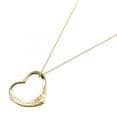thumbnail image 1 of Pre-Owned Tiffany & Co. Open Heart Necklace, 18K Yellow Gold, Women's (Good), 1 of 5