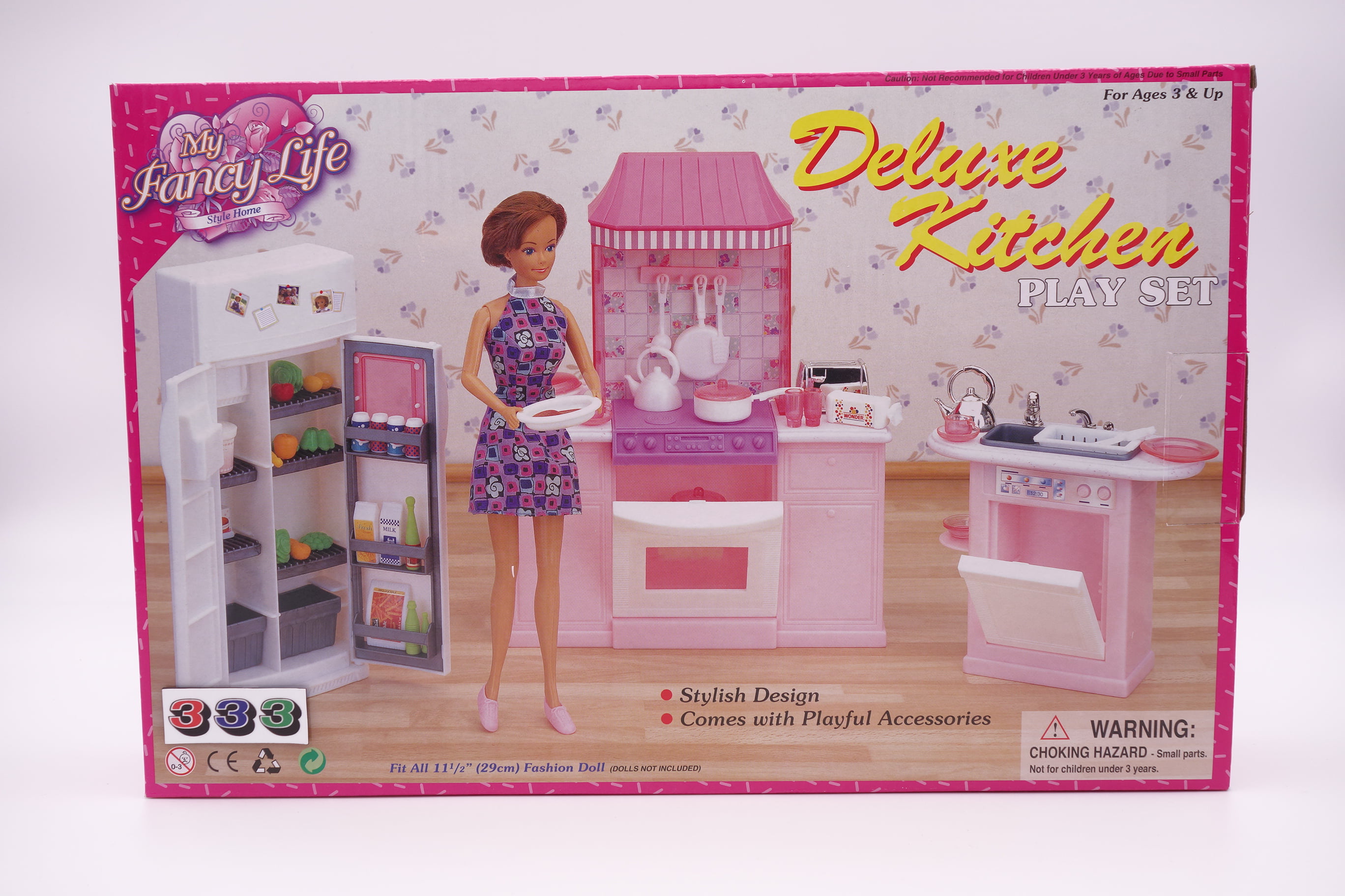 2317 FANCY LIFE DOLL HOUSE FURNITURE DELUXE LIVING Room PLAYSET ForDolls 