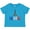 Turquoise, variant on Inktastic France Eiffel Tower Flag in Text Boys or Girls Baby T-Shirt