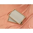 thumbnail image 4 of Unique Bargains Set of 2 Wood Jewelry Trays for Drawers Stackable Girls' Jewelry Organizer Light Brown-Necklace Tray, 4 of 6