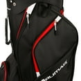 thumbnail image 3 of Orlimar Golf CRX 14.6 14-Way Divided Top Golf Cart Bag, Black/Red -, 3 of 5