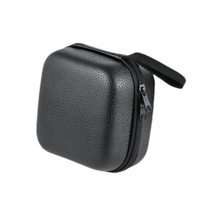 BIBABLYKE PU Leather Fishing Reel Bag Rotating Reel Case Cover Shockproof Waterproofs Fishing Tackle Storage Case Enduring