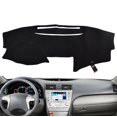 thumbnail image 2 of XUKEY Black Dash Cover Dashboard Mat For Toyota Camry 2007-2008-2009-2010 2 of 3