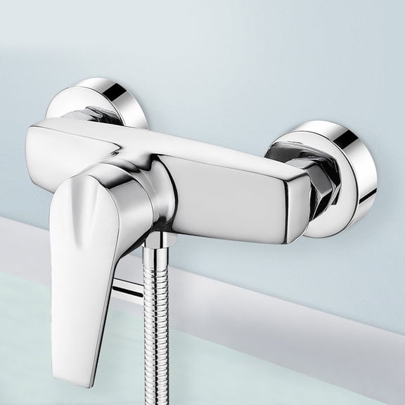 Hot and Cold Water Mixing Valve, Shower Faucet Valve, Wall Mounted Shower Faucet Valve