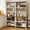 A-White, variant on FIAKOA 71” Tall 5-Tier Bookcase Set of 2, Wooden Freestanding Display Bookshelf with Adjustable Shelves for Home Office Bedroom, White