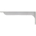 thumbnail image 4 of Ekena Millwork 2"W x 18"D x 6 1/2"H Embrey Steel Bracket, Hammered White, 4 of 12