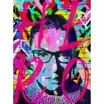 thumbnail image 4 of Stephen Chambers 12x14 Black Modern Wood Framed Wall Art Titled - Rbg Hero 2, 4 of 6