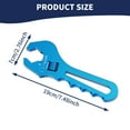 thumbnail image 5 of Pluokvzr AN Fittings Wrench 3AN-16AN Adjustable AN Wrench Aluminum Alloy AN Spanner Tool Nonslip AN Fitting Wrench Tool AN Fitting Hand Tool AN Fitting Spanner for Car Modification, 5 of 10