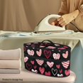 thumbnail image 2 of HELLHERO Love Iron Organizer Carrier Bag Lightweight Steamer Organizer Portable Travel Steamer Storage Bag Holder Organizer, Bag Only, 2 of 7