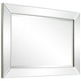 thumbnail image 3 of Empire Art Direct Moderno Beveled Mirror, 24" x 36", Ready to Hang, 3 of 16