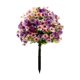 thumbnail image 2 of Flores Artificiales | Flores Sintéticas para Decoración de Jardines Exteriores y Decoración Del Hogar Interior | Pétalos de Tela de Seda Flexibles | para Porches, Patios, Jardineras y Centros de Mesa, 2 of 6