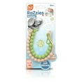 thumbnail image 4 of RaZbaby RaZzies Silicone Pacifier Holder (2-Pack) Universal & Lightweight for Most Pacifiers & Teethers | Green/Tan, 4 of 5
