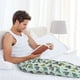 thumbnail image 5 of Balery Lighthouse Pantalones de pijama para hombre, pijama ultraligero, pantalón de descanso-Small, 5 of 6
