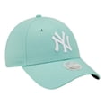 thumbnail image 2 of Gorra New Era 9forty New York Yankees Aqua Ajustable Aqua Unitalla Liso, 2 of 3