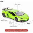 thumbnail image 2 of Coche de juguete fundido a presión Aventador LP700-4 a escala 1:36 con luz y luz, 2 of 5