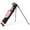 Pink, variant on Gymax Lightweight Golf Stand Bag Par 3 & Executive Courses Carry Bag Shoulder Strap Gray