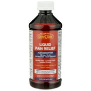 Geri-Care Acetaminophen Liquid Pain Relief 160 mg/5mL - Cherry Flavor, 16 oz, 473.18 Per Bottle