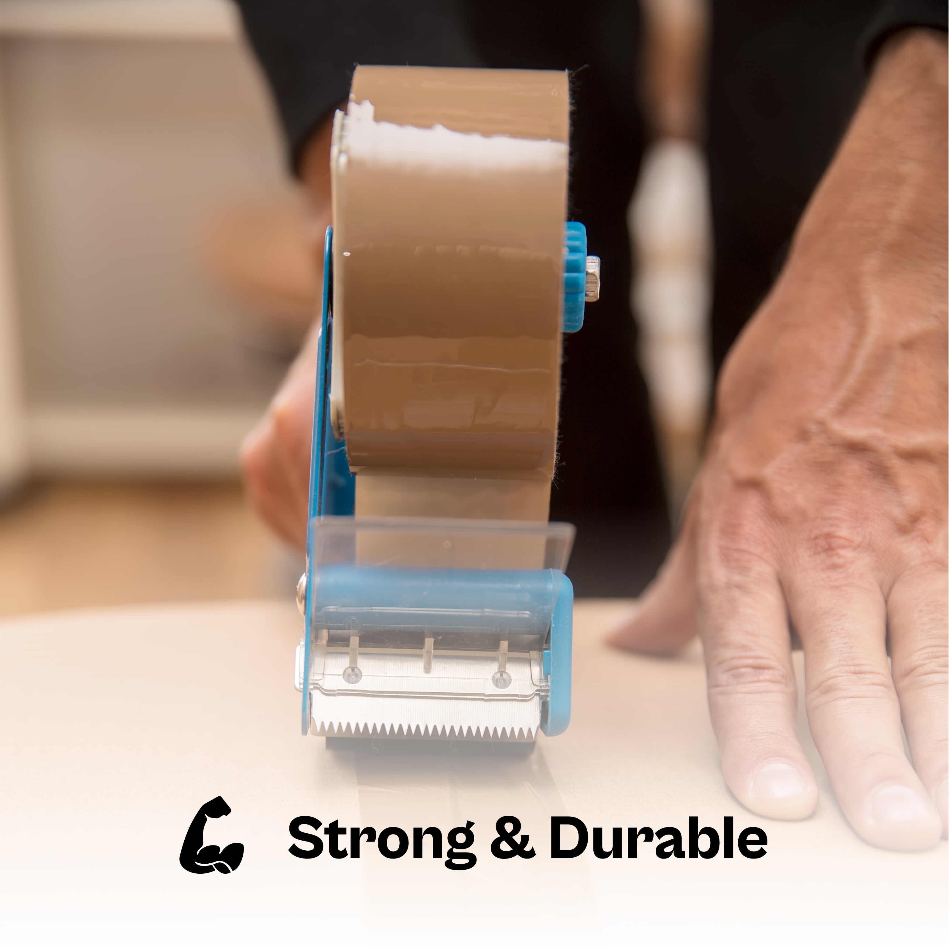 Shield Tape Packing Tape, 1.88 Inch x 55 Yards, 36 Rolls, 1.75 Mil, 3 Inch Core