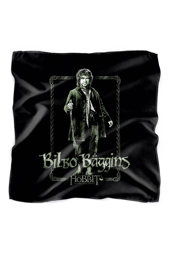 The Hobbit Bilbo Stare Bandana (21 in x 21 in)