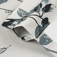 thumbnail image 3 of Vintage Floral Curtain Valance, 1 Panel Small Soft Lightweight Valance Curtains for Living Room, Small Rod Pocket Widow Drapery, L 18 x W 52, 3 of 6
