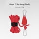 thumbnail image 3 of Sujetador De Cuerda Tienda de campaña Toldo Cuerda de viento Ajustable Paracord Cuerda Polea Tensor (Rojo) Likrtyny Para Estrenar, 3 of 9