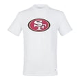 thumbnail image 3 of NFL Playera Aficionado Básica San Francisco 49ers Blanco para Hombre, Talla Grande, 3 of 9