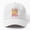 White, variant on Retro Pumpkin Christ Jesus Baseball Cap, Vintage Hat Style