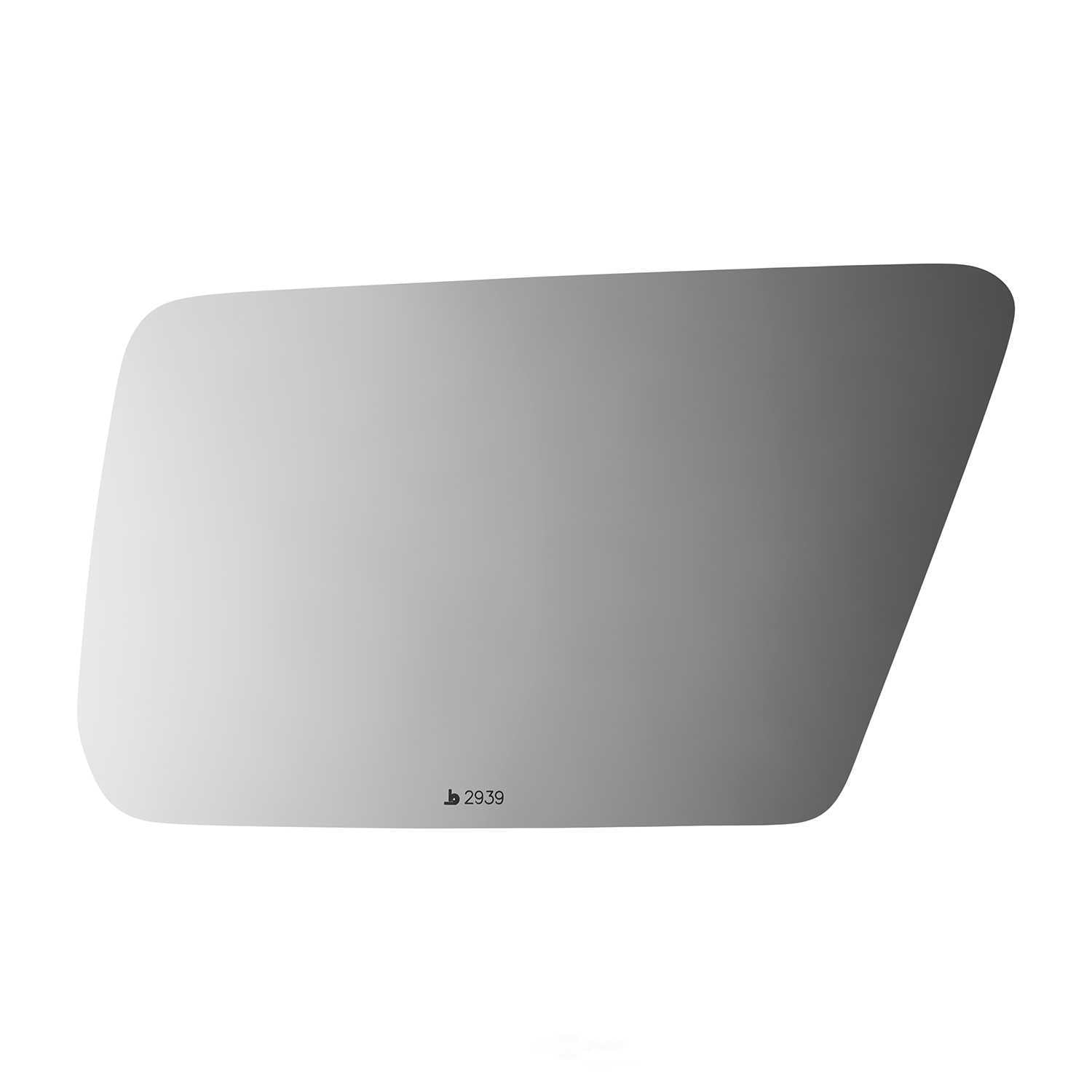Burco Side View Mirror Replacement Glass - Clear Glass - 2939