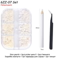 thumbnail image 1 of Pompotops Produits de Beauté en Liquidation, Cadeaux de Beauté pour Femmes, Accessoires pour Ongles Ensemble de Perceuse à Ongles Semi-Plat Japonais Rond, 1 of 2