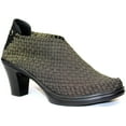 thumbnail image 1 of Bernie Mev Women's Chesca Mid Heels Shoes - Gold Black Shimmer, 1 of 3