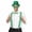 Hat,mug Frames,bow Tie,suspenders, variant on 4 Pcs St. Patrick’s Day Party Costume Accessory Bundle, Green Plastic Top Hat, Glitter Shamrock Sunglasses, Shamrock Lei and Green Satin Sash