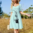thumbnail image 2 of November Sleeveless Dress evening dress luxury evening dresses for women 2024 luxury dresses Women's skirt, 2 of 6