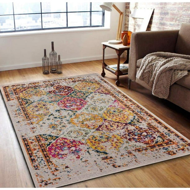 JV Home Vintage Distressed | Bohemian Chic Area Rug