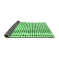 thumbnail image 2 of Ahgly Company Indoor Square Solid Emerald Green Modern Area Rugs, 3' Square, 2 of 4