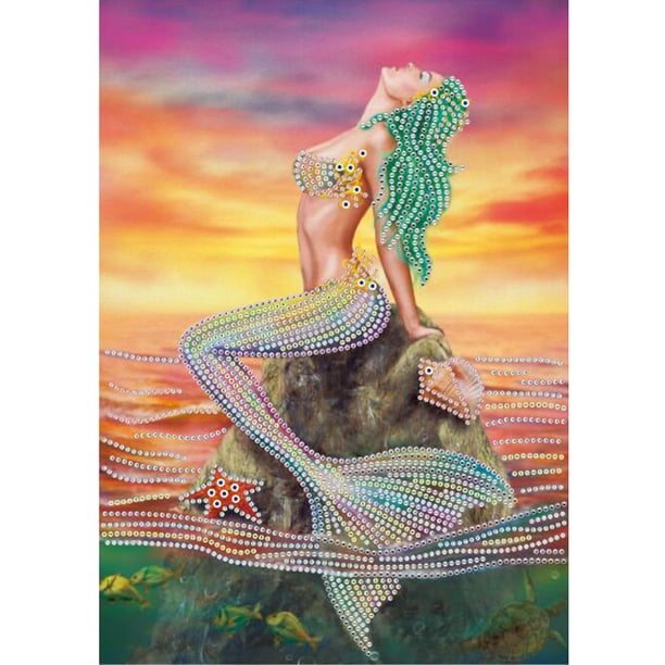 5D bricolaje forma especial diamante pintura arte belleza punto de cruz bordado regalo FLhrweasw Nuevo