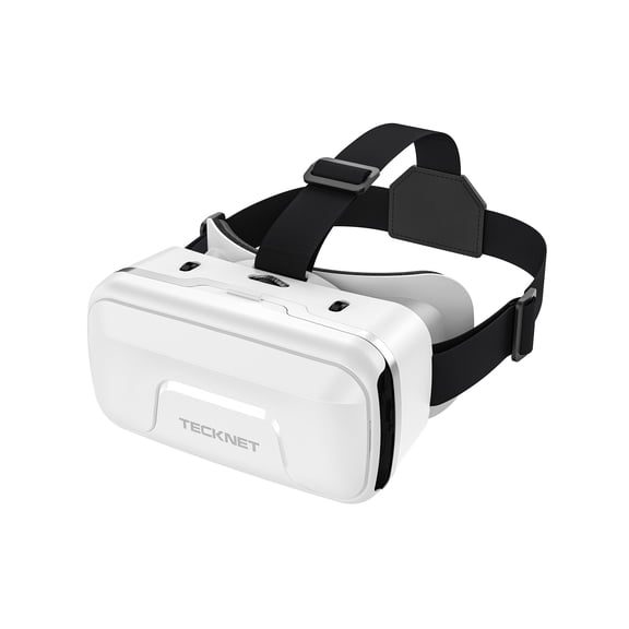 TECKNET BASICS VR Headset, 110° FOV Anti-Blue Light Adjustable 3D VR Glasses for Kids, Compatible with iPhone, Samsung and Android 4.7‑7.2 Inch Phones