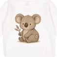 thumbnail image 3 of Inktastic Adorable Koala Bear Illustration for Kids Toddler Sweatshirt, 3 of 4