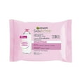 thumbnail image 1 of Garnier Skin ACTIVE Micellar Wipes for Normal And Sensitive Skin, 25 Un, 1 of 5