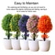 thumbnail image 3 of Bearachild Bonsái Artificial de estilo nórdico, árbol de simulación, adornos de , plantas decorativas, maceta decorativa para oficina, Decoración Verde, 3 of 6