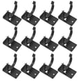 thumbnail image 1 of unbranded 12Jgo Clips Plinth Para Zócalo De Cocina Plástico Negro Impermeable Y Duradero, 1 of 8