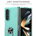 thumbnail image 6 of for Samsung Galaxy Z Fold 7 Case [Heavy Duty Protective][360°Ring Magnetic Kickstand] Rugged Hard PC Shockproof Military Grade Phone Cover For Samsung Galaxy Z Fold 7,Mint, 6 of 12