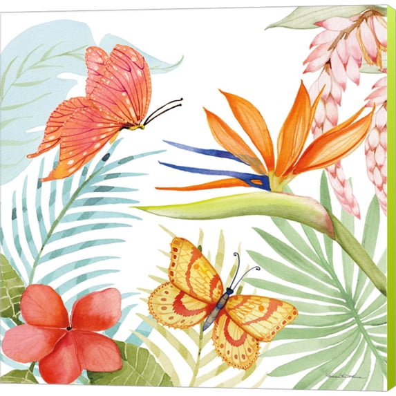 Treasures of the Tropics IV by Kathleen Parr McKenna, Canvas Wall Art