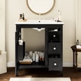 thumbnail image 4 of 30-Inch Ceramic Sink Vanity / High-Capacity Drawers for Organized Storage, 4 of 7