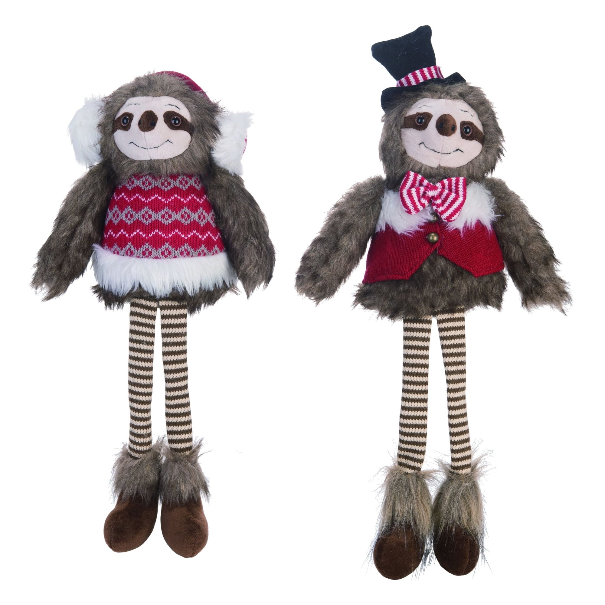 christmas sloth plush