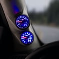thumbnail image 2 of MaxTow | Black & Blue Double Vision Series 100 PSI Fuel Pressure Gauge for Trucks, 2 of 7