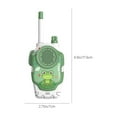 Edgergery Green Children's Walkietalkie Toys,Wireless Pagers