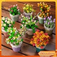 thumbnail image 2 of Blocks SEMBO 611059 Tulip Potted Plant Flower Set Compatible Building Block Flower Series Spot dent Education Handmade Toys R230817, 2 of 7